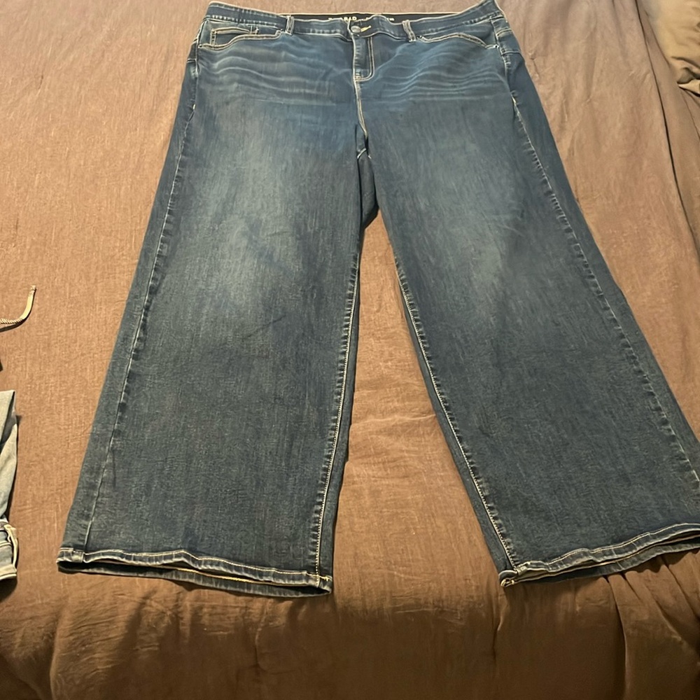 Torrid Bombshell Supersoft Wide Leg Jeans